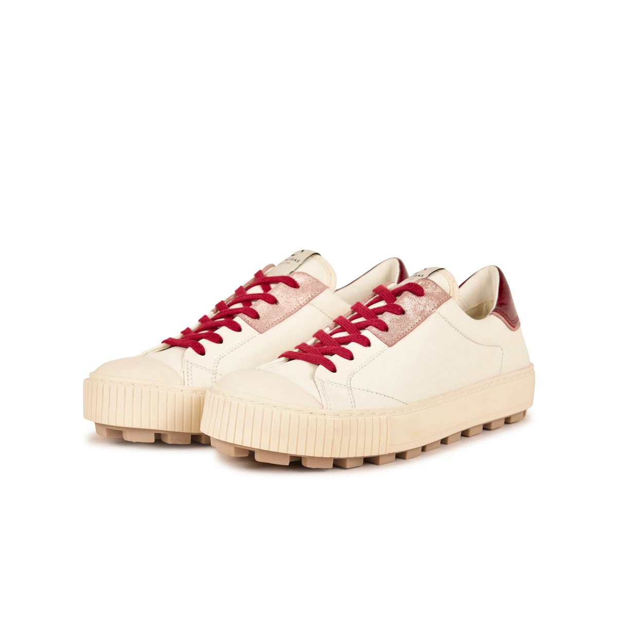 Pataugas ARAN/MIX F4H OFFWHITE/BORDEAUX 6 Pataugas ARAN/MIX F4H OFFWHITE/BORDEAUX – Image 6