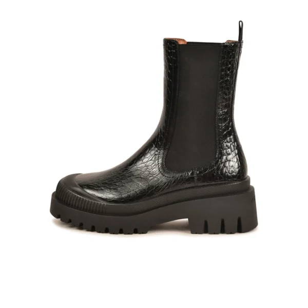 New Products -Chic Chaussures Magasin BOOTS FEMME AINOA CH GR F4I NOIR 628454 850 2