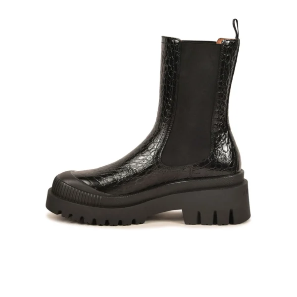 New Products -Chic Chaussures Magasin BOOTS FEMME AINOA CH GR F4I NOIR 628454 850 3