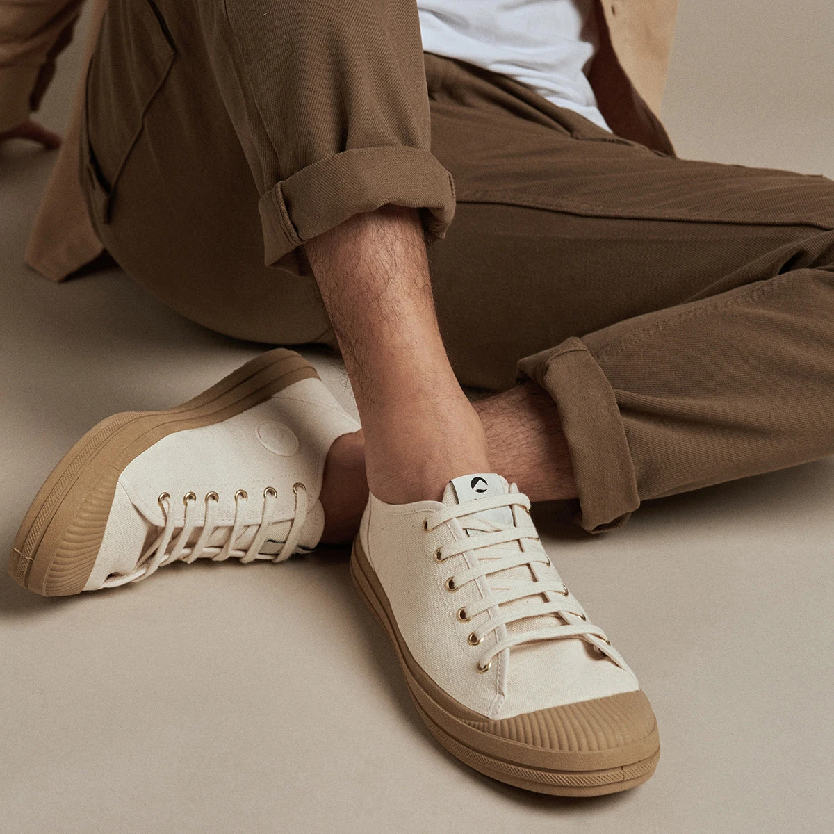 Pataugas ETCHE L/TWK H2H ECRU/GUM 2 Pataugas ETCHE L/TWK H2H ECRU/GUM – Image 2